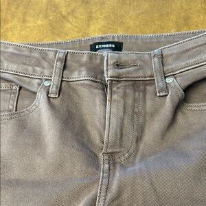 Express Light Brown Denim Pants